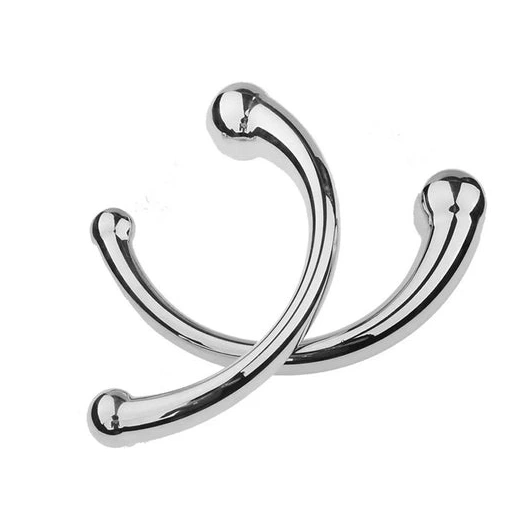 Elegant 5858 Steel Stainless Double Anal Ended Hook 0727